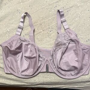 GAP Purple Full Coverage Bra with Adjustable Straps